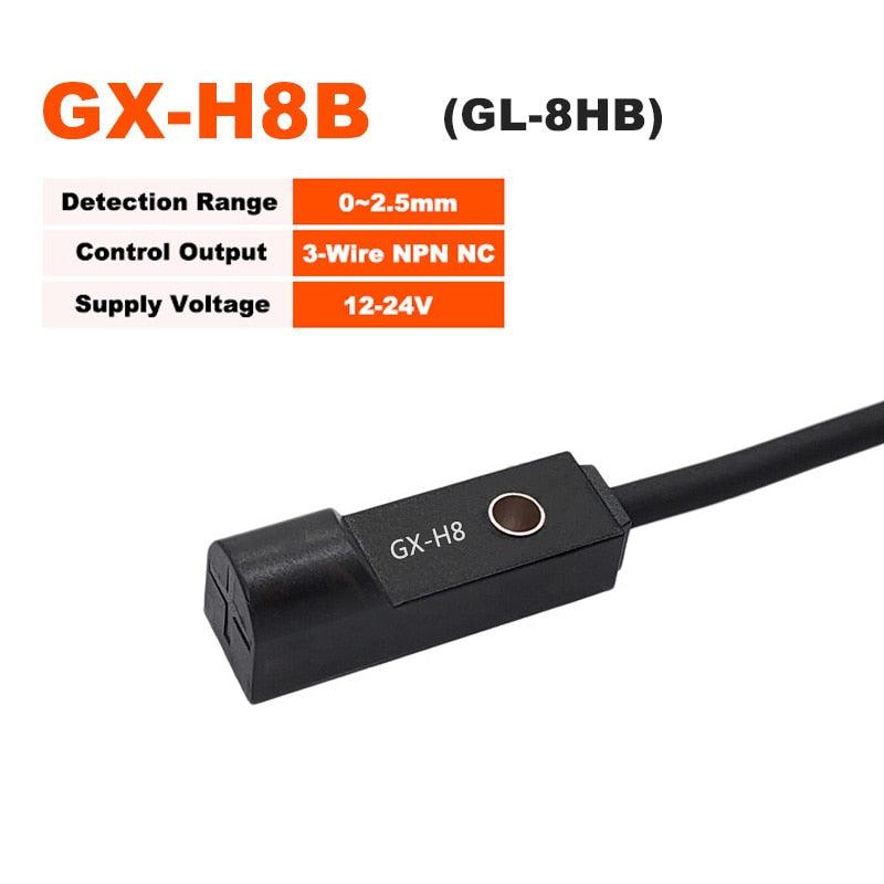 Mini Square Proximity Switch 1m NPN 3-wire Inductive Sensor GX.