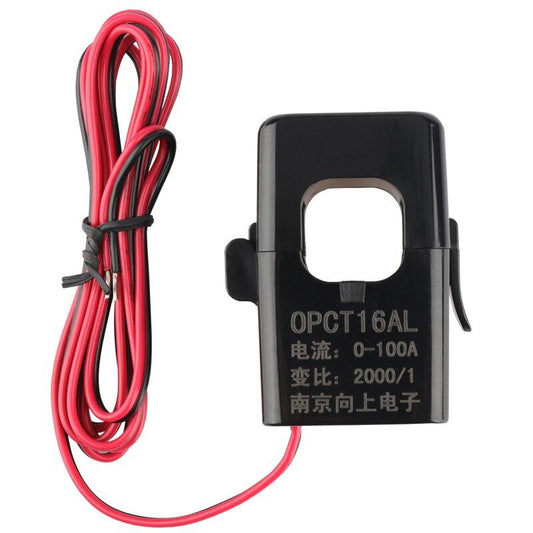 split core current transformer, clamp on current sensor, opct current transformer, 1000:1 ct, 2000:1 current transformer, 3000:1 clamp ct, 0.5 class current transformer, high frequency metering ct, open core current transformer, rj12 current sensor, ac current transformer for ev charger, power grid monitoring ct, 5g base station current sensor
