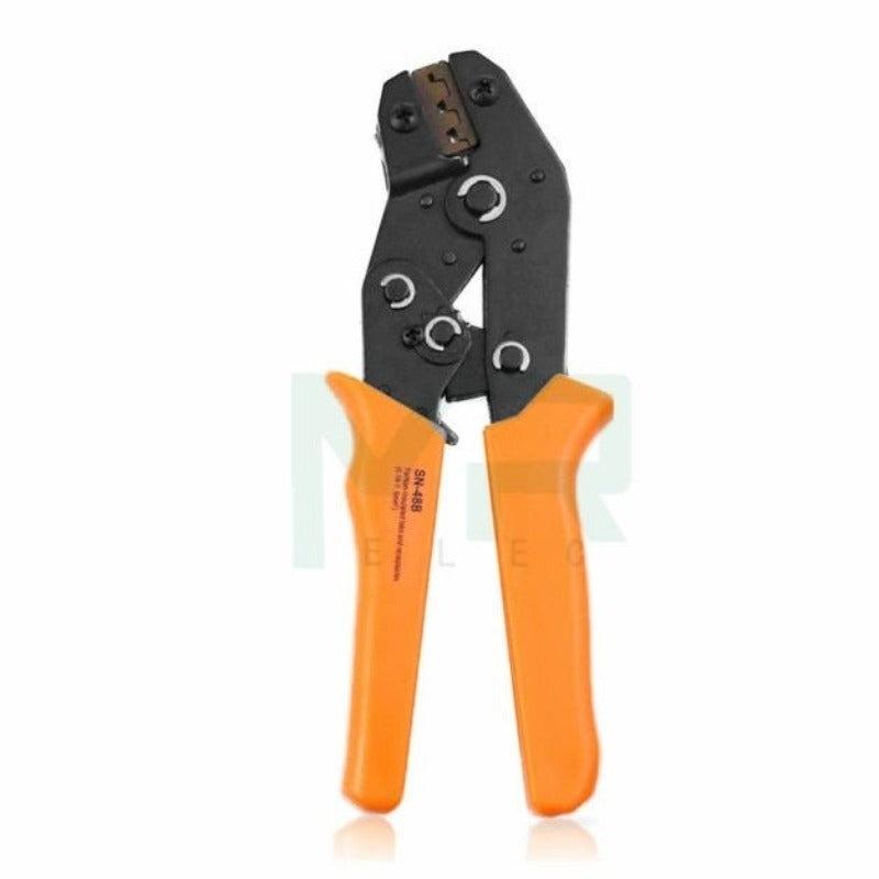 MR- SN-48b Series 7 kinds of Collets European Bare Terminal Crimping Pliers|  2.8 4.8 6.3 Tool  Plug Spring Precision.