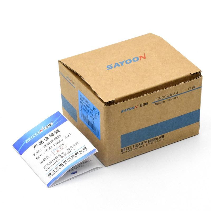 MZJ-200A ZJ200A SZJ200A DC24V 48V 12V DC Contactor For Electric Vehicle Forklift Battery Car Tractor Winch Motor 1NO Normal Open.