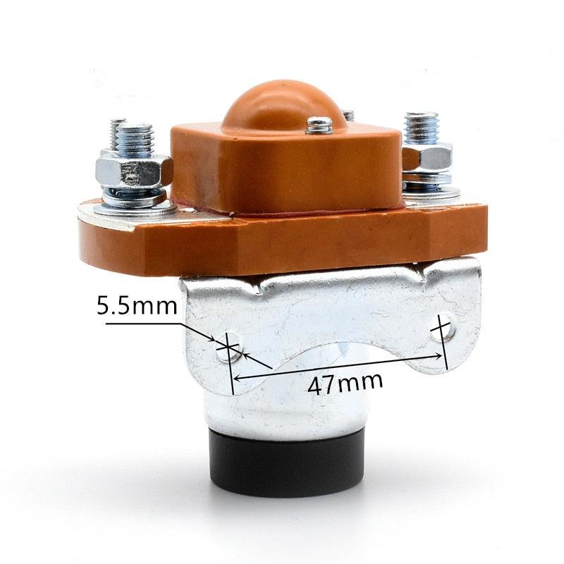 MZJ-200A ZJ200A SZJ200A DC24V 48V 12V DC Contactor For Electric Vehicle Forklift Battery Car Tractor Winch Motor 1NO Normal Open.