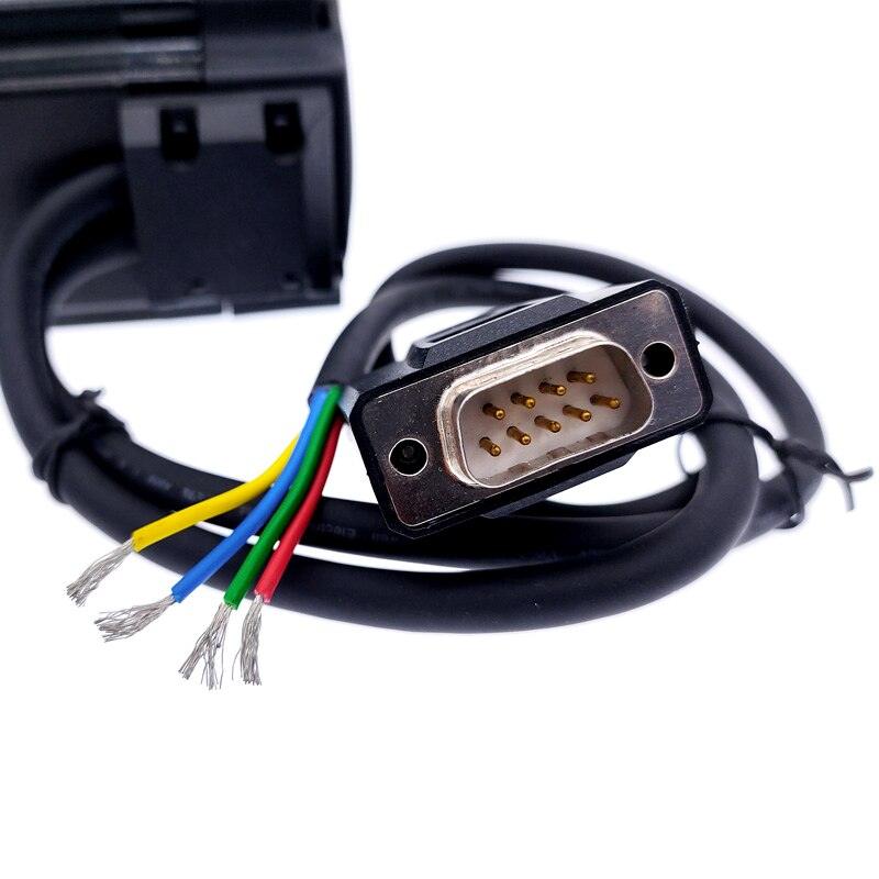 Nema 23 Closed-loop Stepper Motor Driver Servo Motor 57HBS6401 132mm step motor 3.0NM 1000ppr Hybrid closed loop step motor+line.