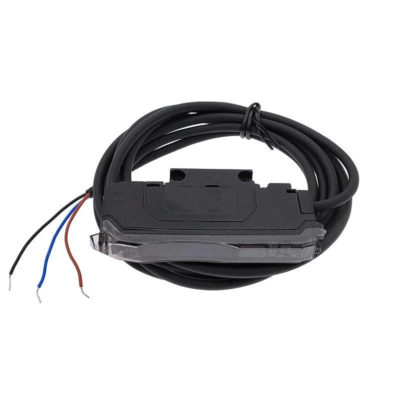 Optical Fiber Amplifier M3 M4 M6 Optical Fiber Sensor with 2M Cable Diffuse Reflective Photoelectric Sensor.ex-dn10