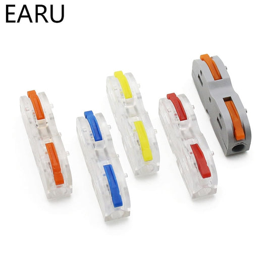 EARU- SPL-1 Mini Fast Quick Wire Connector| Universal Plug-in Conductor for LED.