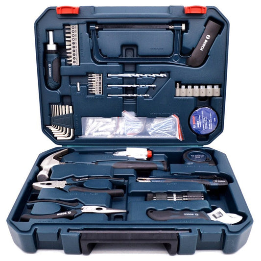 BOSCH- Household Hardware Toolbox Set| 108 sets, Manual Tool Combination.