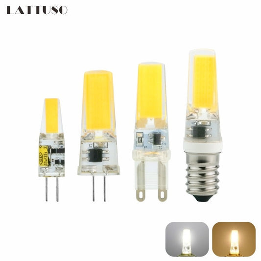 LATTUSO- LED Lamp COB LED|  for Crystal Chandelier Lights| G4 G9 E14 optional.