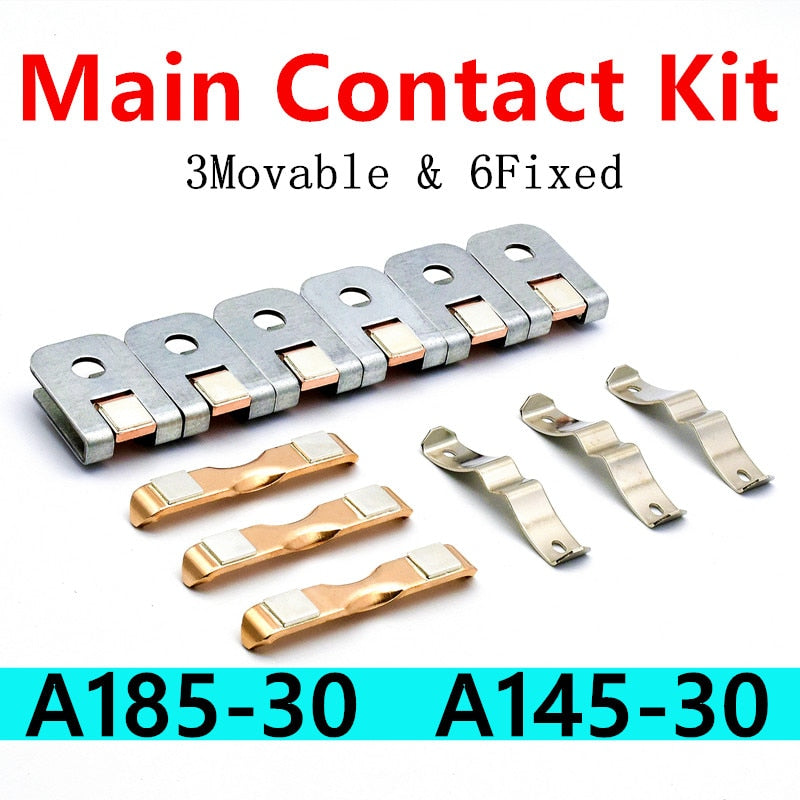 ZL185 ZL145 Main Contact Set (for ABB) A185-30 Contactor Replacement Kit Contact Accessories.