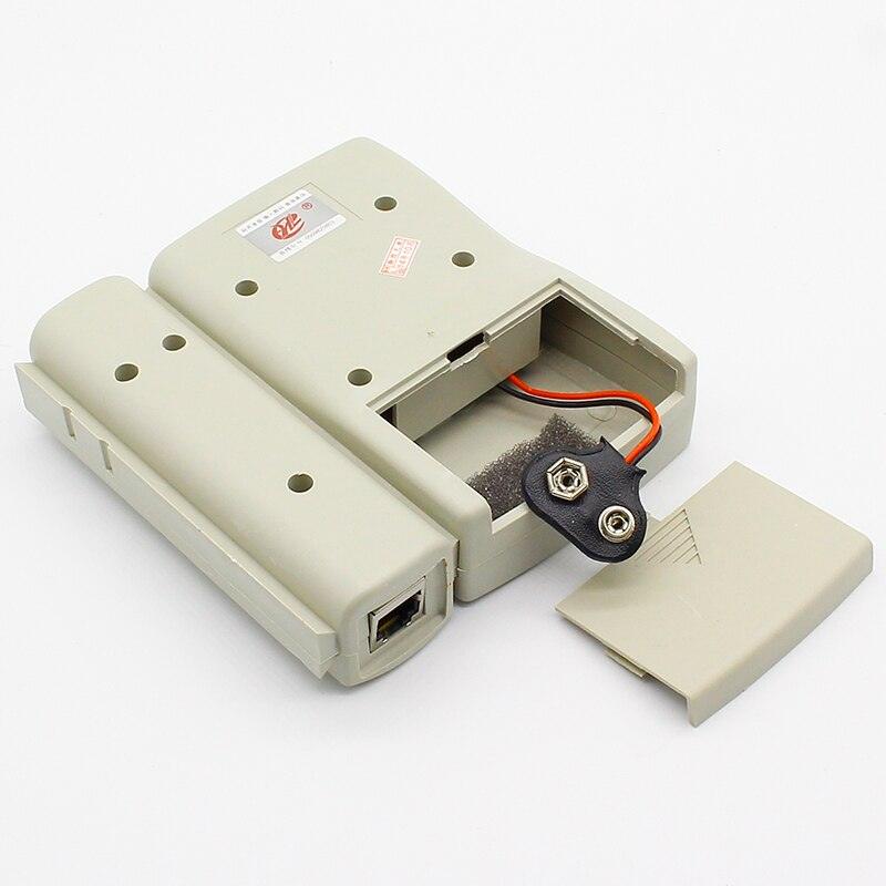 Professional RJ45 RJ11Cat5 Cat6 LAN Cable Tester Handheld Network Cable Tester Wire Telephone Line Detector Tracker Tool kit.