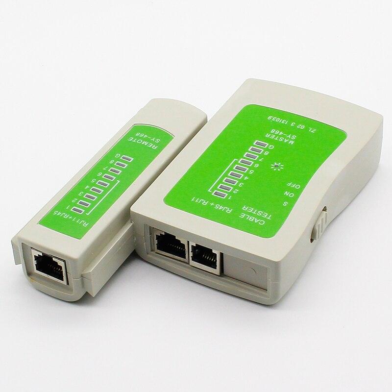 Professional RJ45 RJ11Cat5 Cat6 LAN Cable Tester Handheld Network Cable Tester Wire Telephone Line Detector Tracker Tool kit.