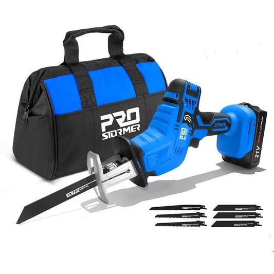 PROSTORMER- Cordless Reciprocating Saw 21V| AU/US/EU/UK Plug Optional.