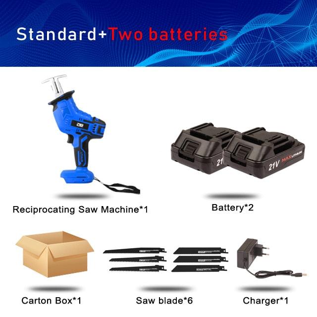 PROSTORMER- Cordless Reciprocating Saw 21V| AU/US/EU/UK Plug Optional.