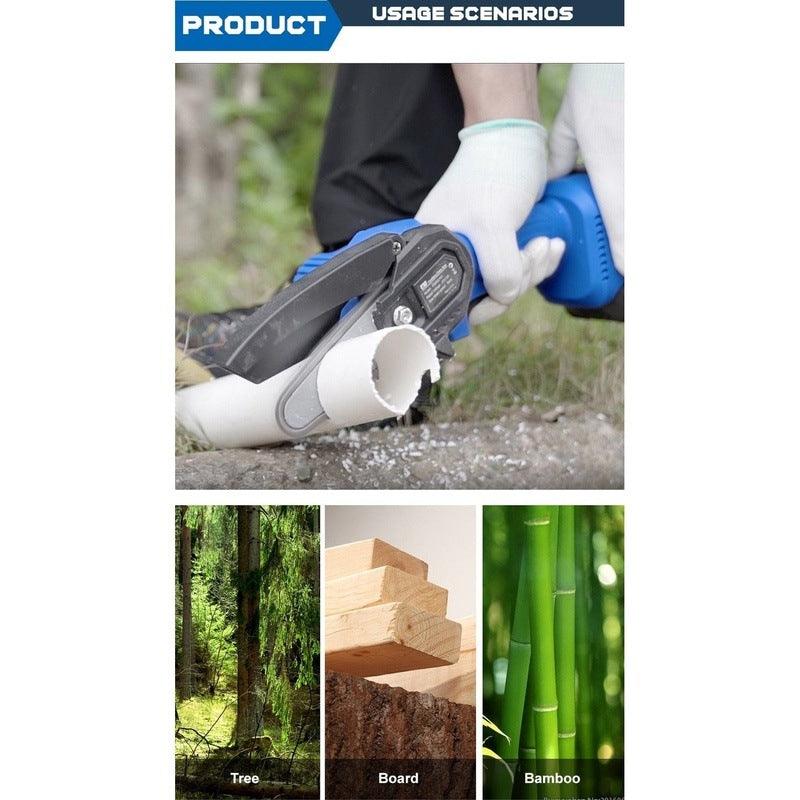 PROSTORMER- Electric ChainSaw 21V Portable for Woodworking| US/UK/EU/AU Plug Optional.