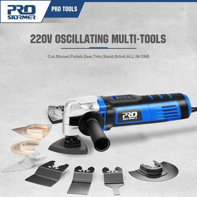 PROSTORMER- Multifunction Tool Oscillating Multi-Tools Kit| AU/EU/UK Plug Optional.