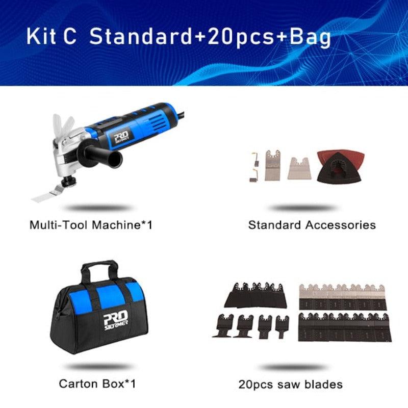 PROSTORMER- Multifunction Tool Oscillating Multi-Tools Kit| AU/EU/UK Plug Optional.