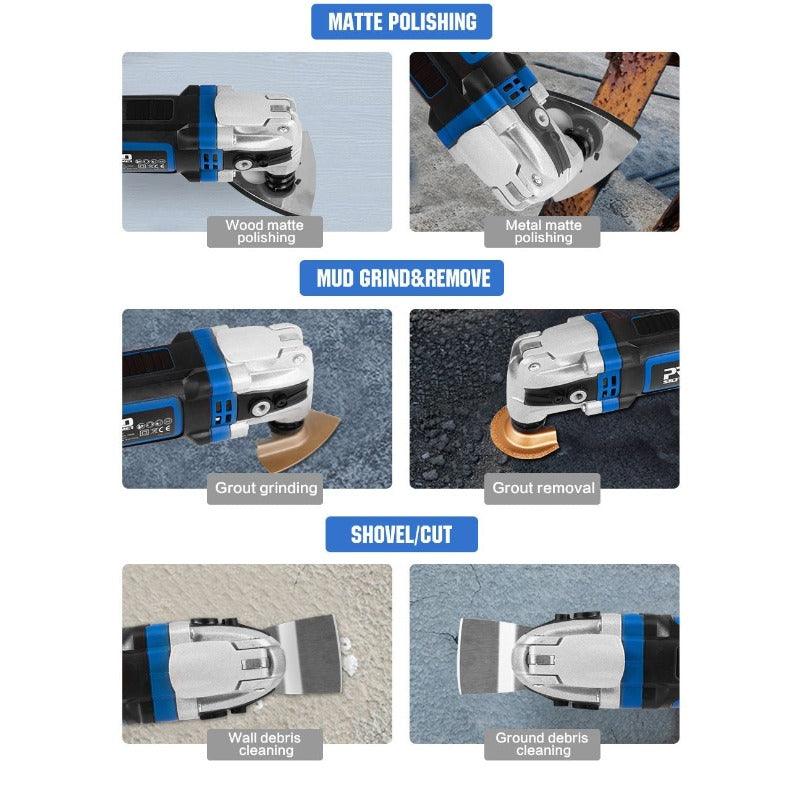 PROSTORMER- Multifunction Tool Oscillating Multi-Tools Kit| AU/EU/UK Plug Optional.