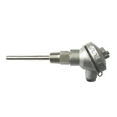 RTD PT100 Temperature Sensors 4" Probe with 1/2" NPT Threads & Terminal Head.pt100 temperature sensor