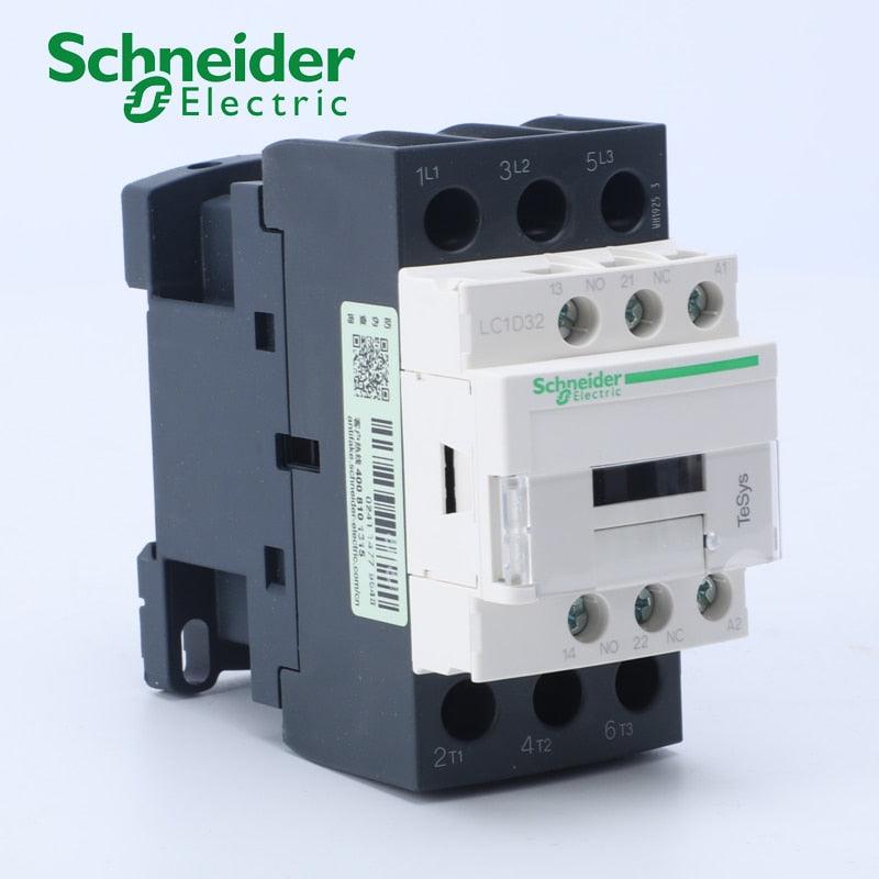 Schneider Electric 3P 32A AC Contactor LC1D32M7C LC1D32CC7C LC1D32B7C LC1D32E7C LC1D32F7C LC1D32Q7C.