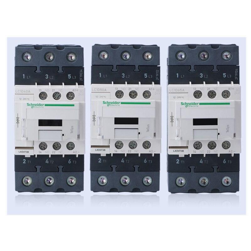 Schneider-electric 3P 40A DC Contactor LC1D40ABD Coil Voltage 24VDC.