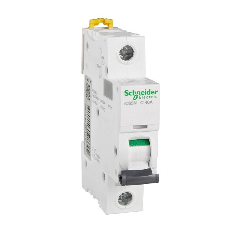 Schneider Electric Acti9 iC65N 1P MCB Miniature Circuit Breaker C 1A - 63A Air Switch.schneider electric ic65n