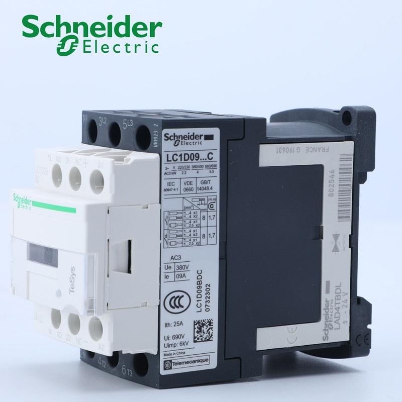 Schneider Electric TeSys Deca 3P 9A 12A 18A DC Contactor LC1D09BDC LC1D09FDC LC1D09MDC.