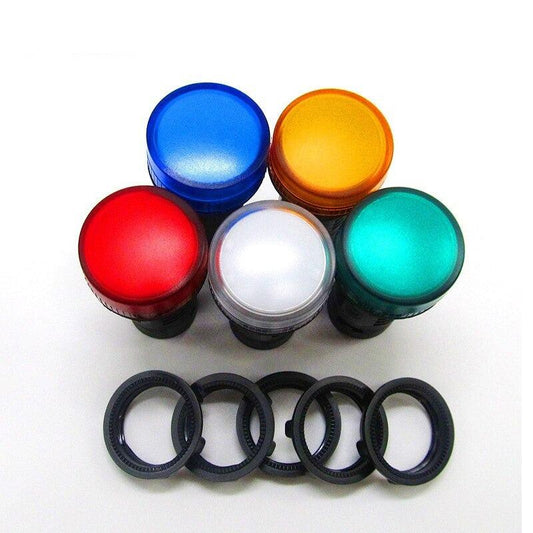 Schneider- XB2BVM4LC 220VAC button LED Signal Indicator| Color Optional.