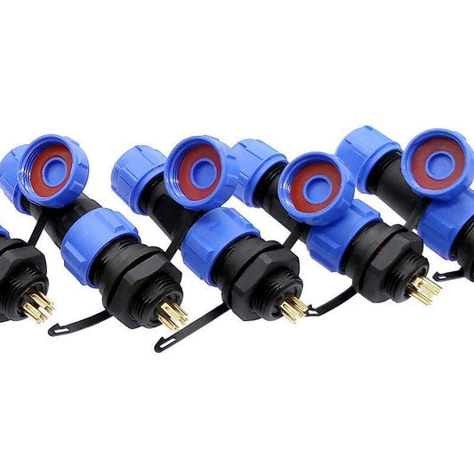SP1310 SP1312 waterproof connector SP13 2pin 3pin 4pin 5pin 6pin 7pin 9pin IP68 connectors plug and socket.