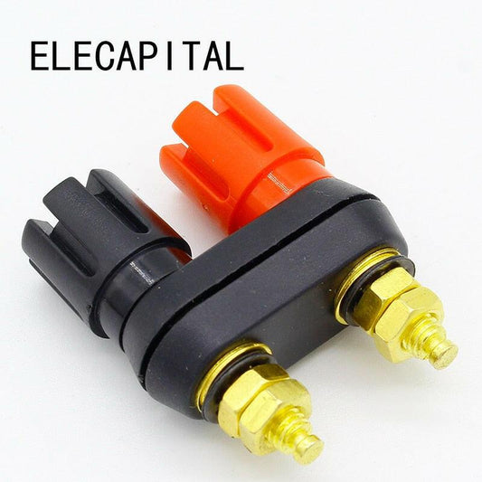 Speaker banana plug BINDING POST terminal connector banana socket Dual Female Banana Plug for Speaker Amplifier 1pc.