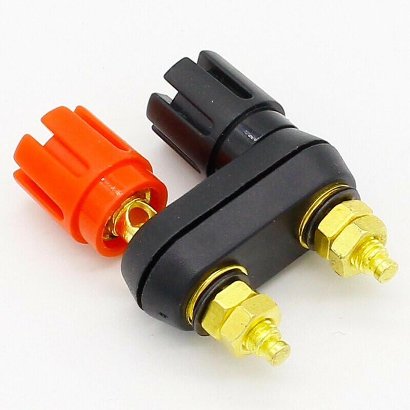 Speaker banana plug BINDING POST terminal connector banana socket Dual Female Banana Plug for Speaker Amplifier 1pc.