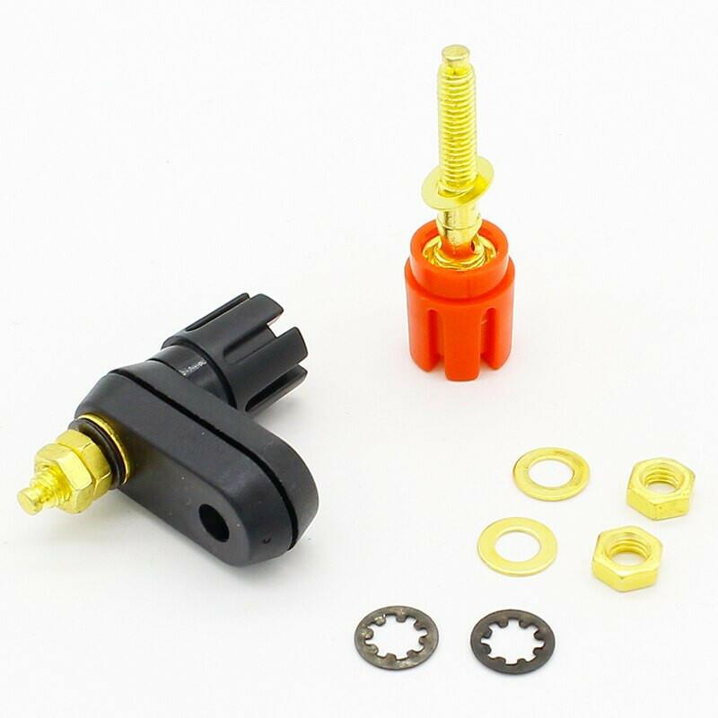 Speaker banana plug BINDING POST terminal connector banana socket Dual Female Banana Plug for Speaker Amplifier 1pc.