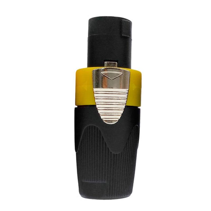 Speaker Powercon connector 20A Caron plug  Speakon 4 pin Male Audio amplifier stage power connectors.