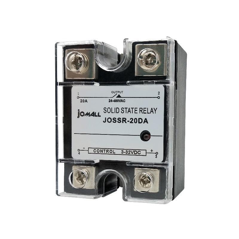 dc solid state relay,SSR -10DA/20DA/25DA/40DA DC control AC SSR Single phase Solid state relay 12v