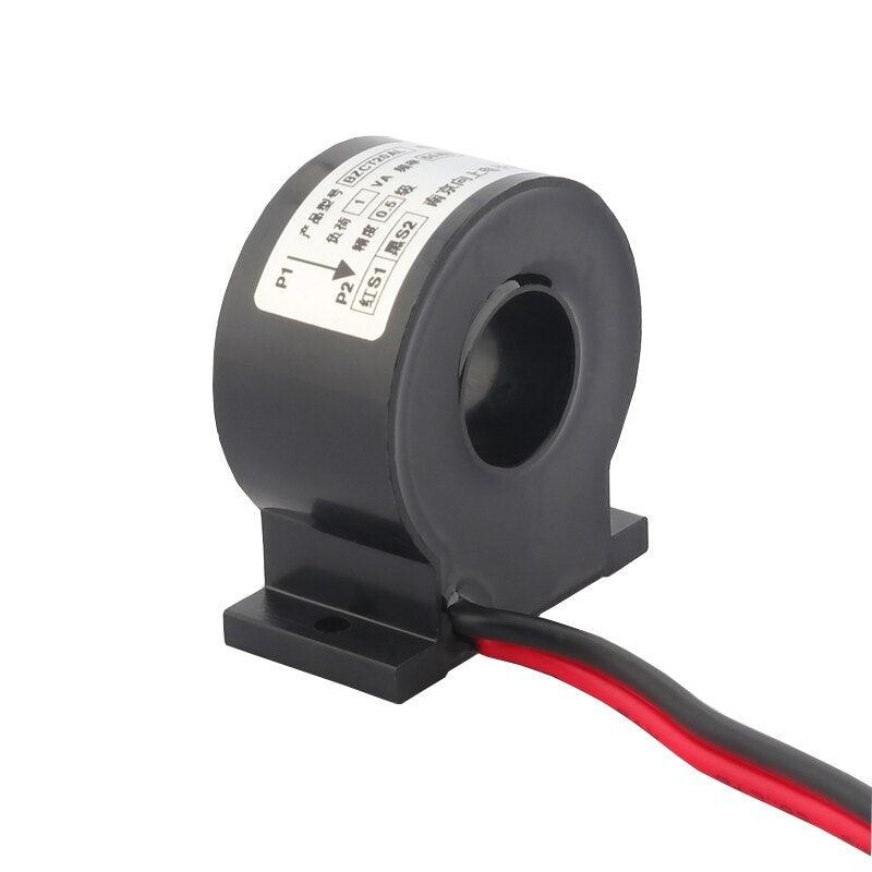 Standard Micro Current transformer sensor BZCT20AL-30a 50a 75a 100a 5a 200/5a 0.5 class single phase current transform supplier.