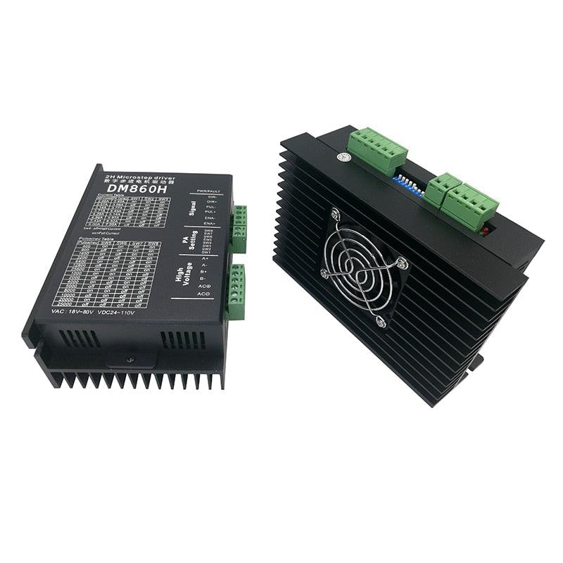 Step driver DM860H microstep motor brushless step motor drivers for 57 86 stepper motor Nema23 34.stepper motor driver