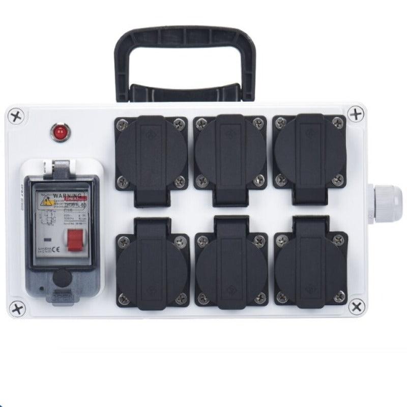 TAIXI- Outdoor Mobile Portable Industrial Socket Box| with MCB RCBO 220V 32A 16A optional.