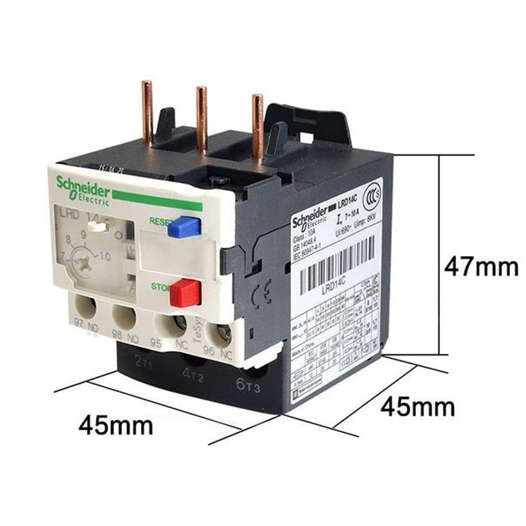TeSys Deca 3P Thermal Overload Relay LRD10C LRD12C LRD14C LRD21C LRD22C LRD32C LRD35C for Contactor.overload relay price