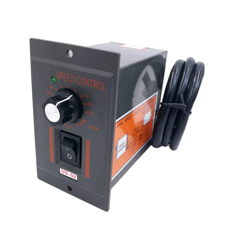 US-52 220V 400W ac speed controller ac regulator motor control forword backword with filter capacitor.