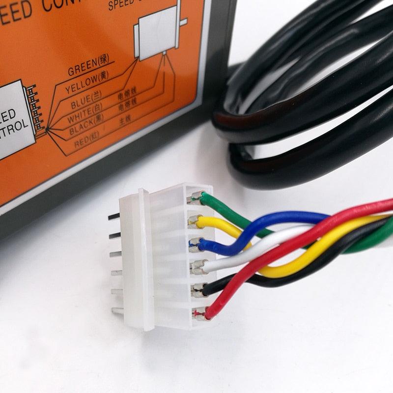 US-52 220V 400W ac speed controller ac regulator motor control forword backword with filter capacitor.