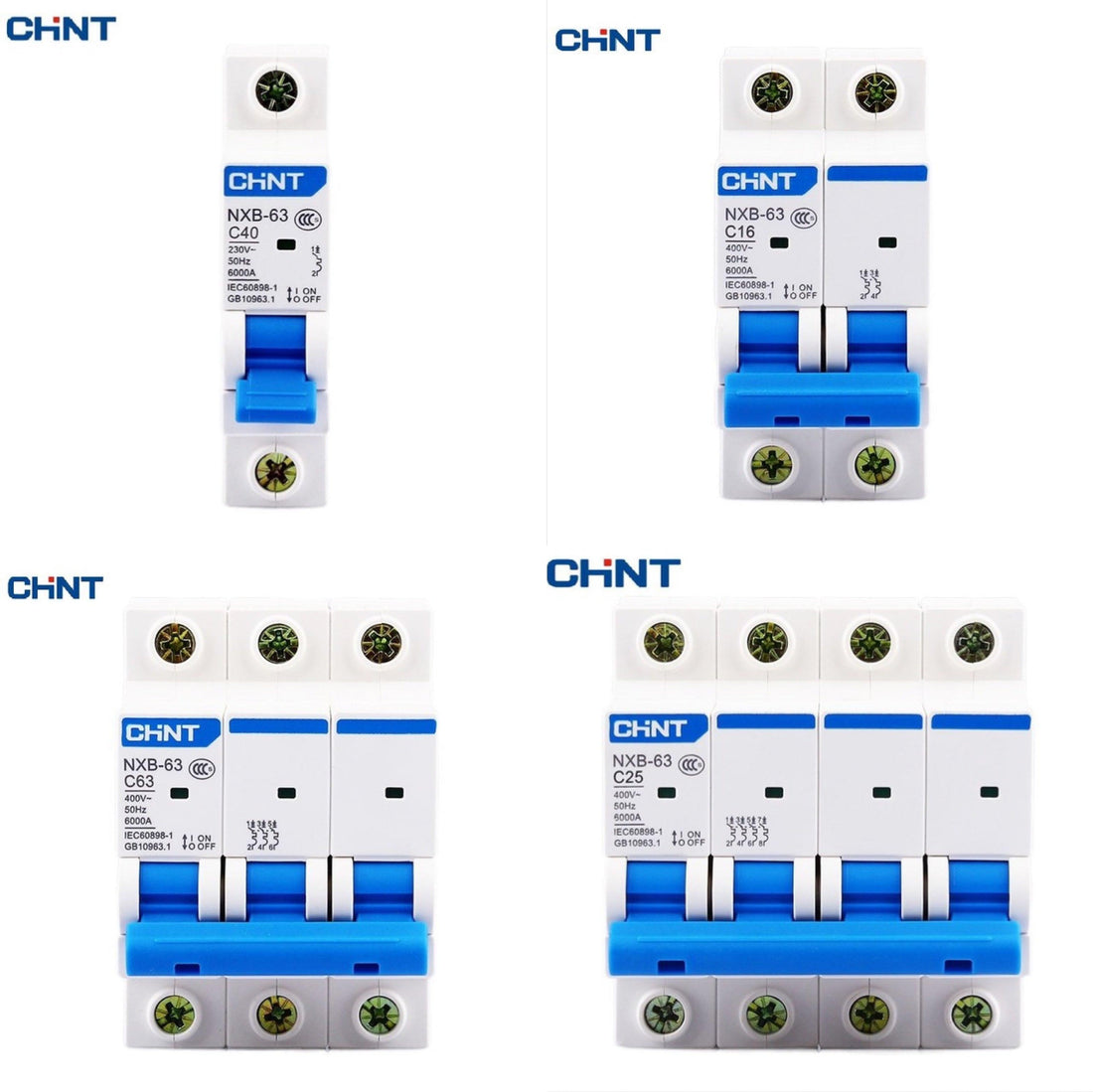 chint nxb mini circuit breaker mcb