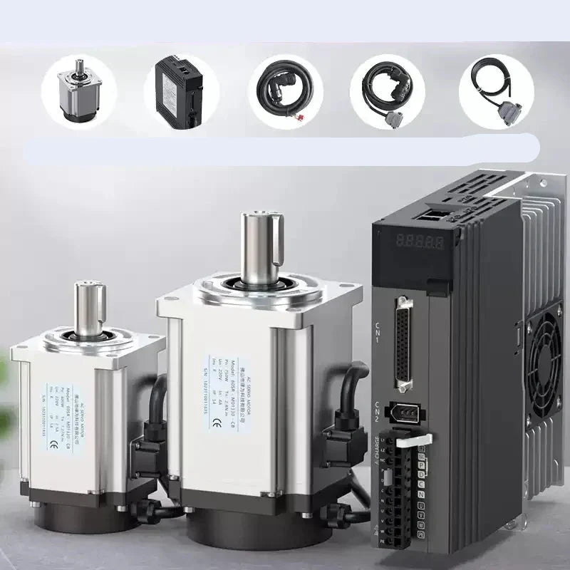 60-130mm AC Servo Motor Kits: Precision Motion Control for CNC & Automation