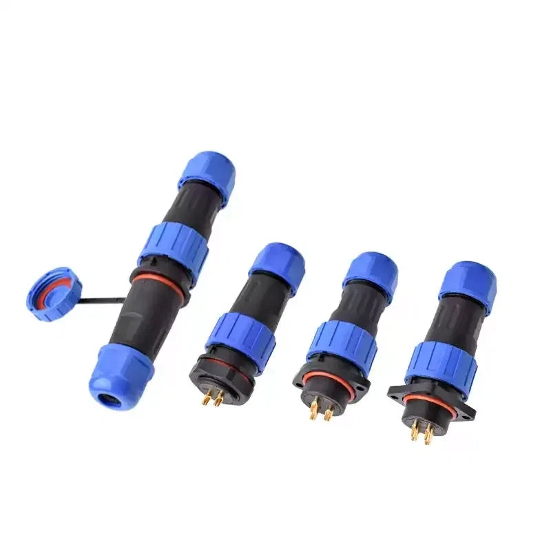 Waterproof Aviation Connector 2PIN~12PIN IP68 Male Female Plug Socket for Outdoor Equipment Machinery