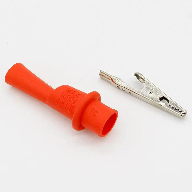 1 Pair Alligator Crocodile Test Clip Clamp For Multimeter Tester Probe New - electrical center b2c