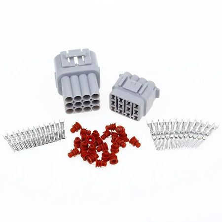 15 Set Connettori Elettrici Stagni Auto – 2 3 4 Pin, IP68, 12A 300V, Per Auto E Barca