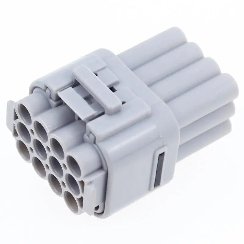 1 Set 12 Pin Way Sealed Electrical Wire Connector Plug Waterproof 2.2mm to 2.5mm For Auto Car - electrical center b2c
