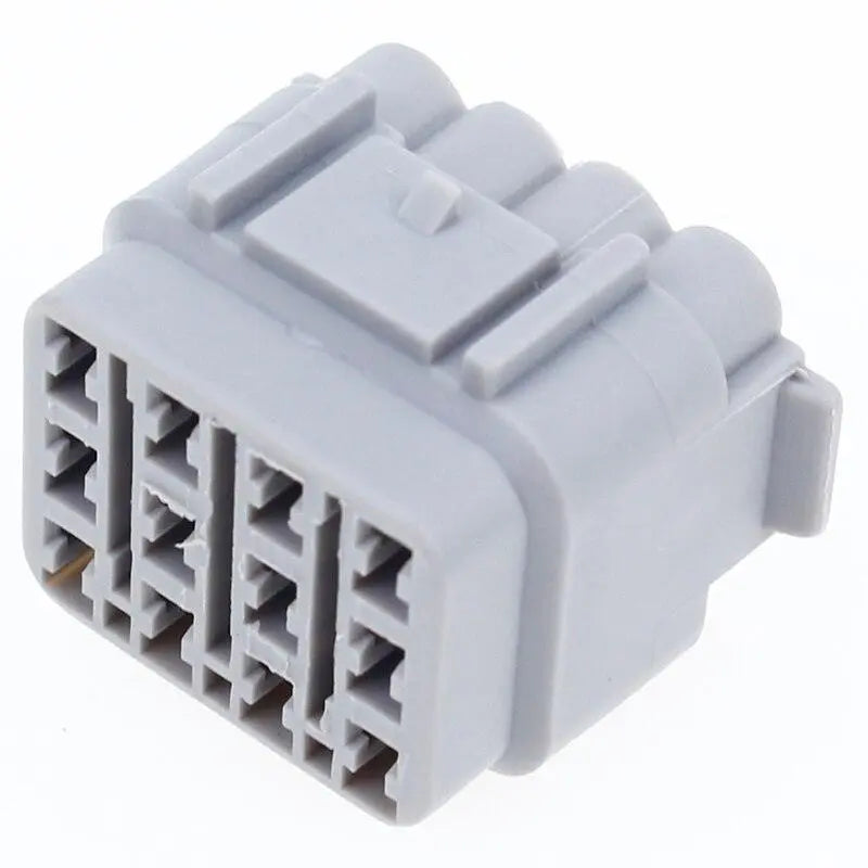 1 Set 12 Pin Way Sealed Electrical Wire Connector Plug Waterproof 2.2mm to 2.5mm For Auto Car - electrical center b2c
