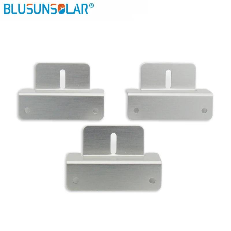 10 Sets 100% Aluminum Z Mounting Type Solar Panel Roof Mounting Bracket for Carvan Roof