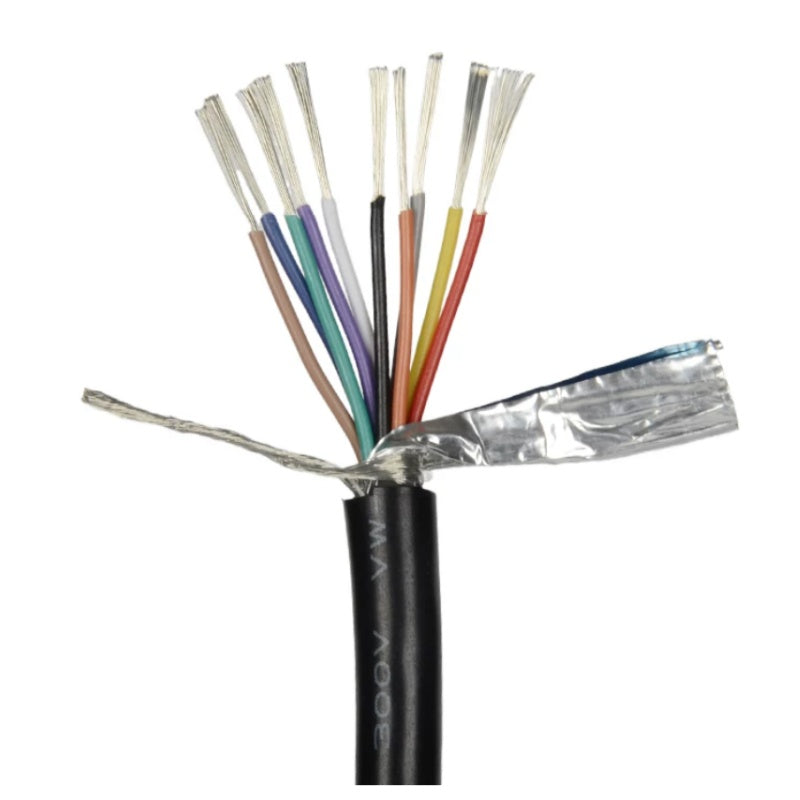 1M UL2464 Multi-Core Double Shielded Cable 2/3/4/5/6/7/8/9/10/12 Core 14AWG~28AWG Tinned Copper Wire