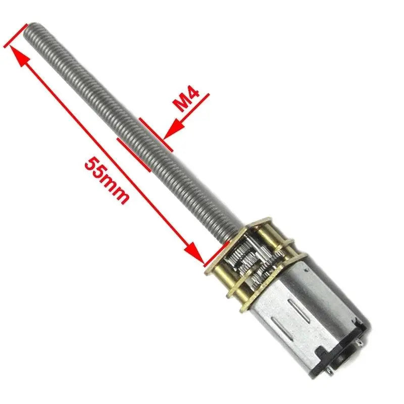 electrical center b2c | Threaded Shaft M4 55mm DC Gear Motor
