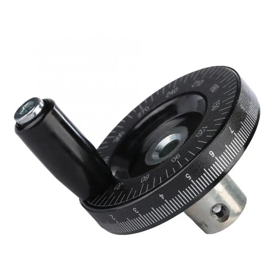10x63mm Solid Bakelite Milling Handle Hand Wheel CNC 3D Printer Milling Machine Lathe Handwheel With Scale Replacement Parts