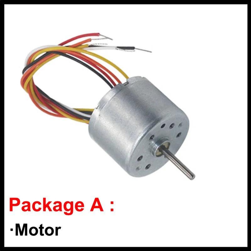 12V 24V BLDC High Speed Motor 8700rpm Brushless Motor 2418 Shaft Length 22mm PWM Speed Controller Reverse CW CCW Brake
