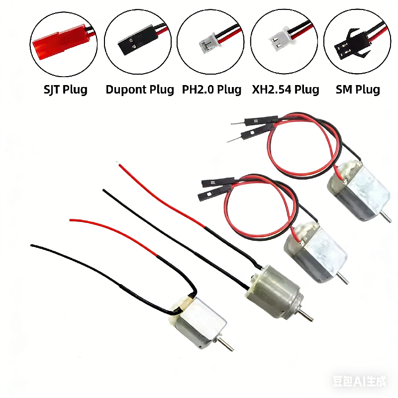 10pcs/lot 130 140 Mini DC Motor Fan Blade DIY Kit